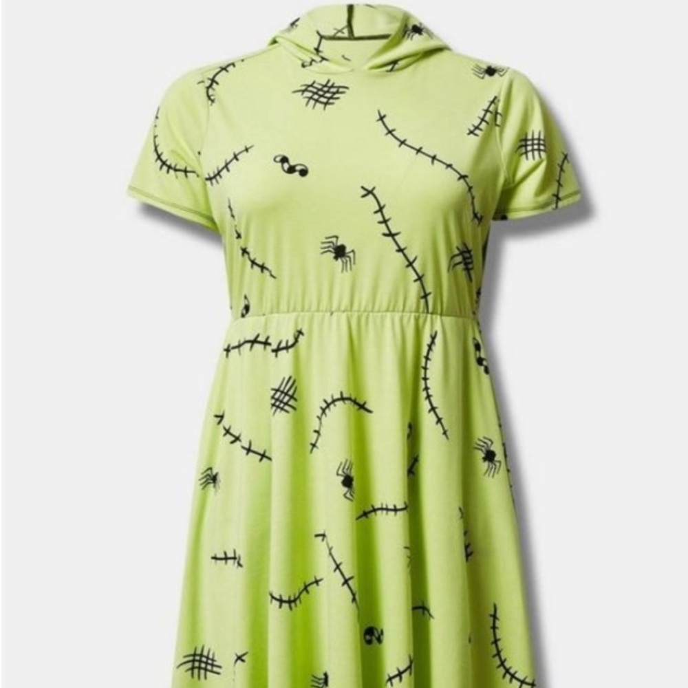 TORRID NWT Size 4 Disney The Nightmare Before Christmas Oogie Boogie Mini Hoode…